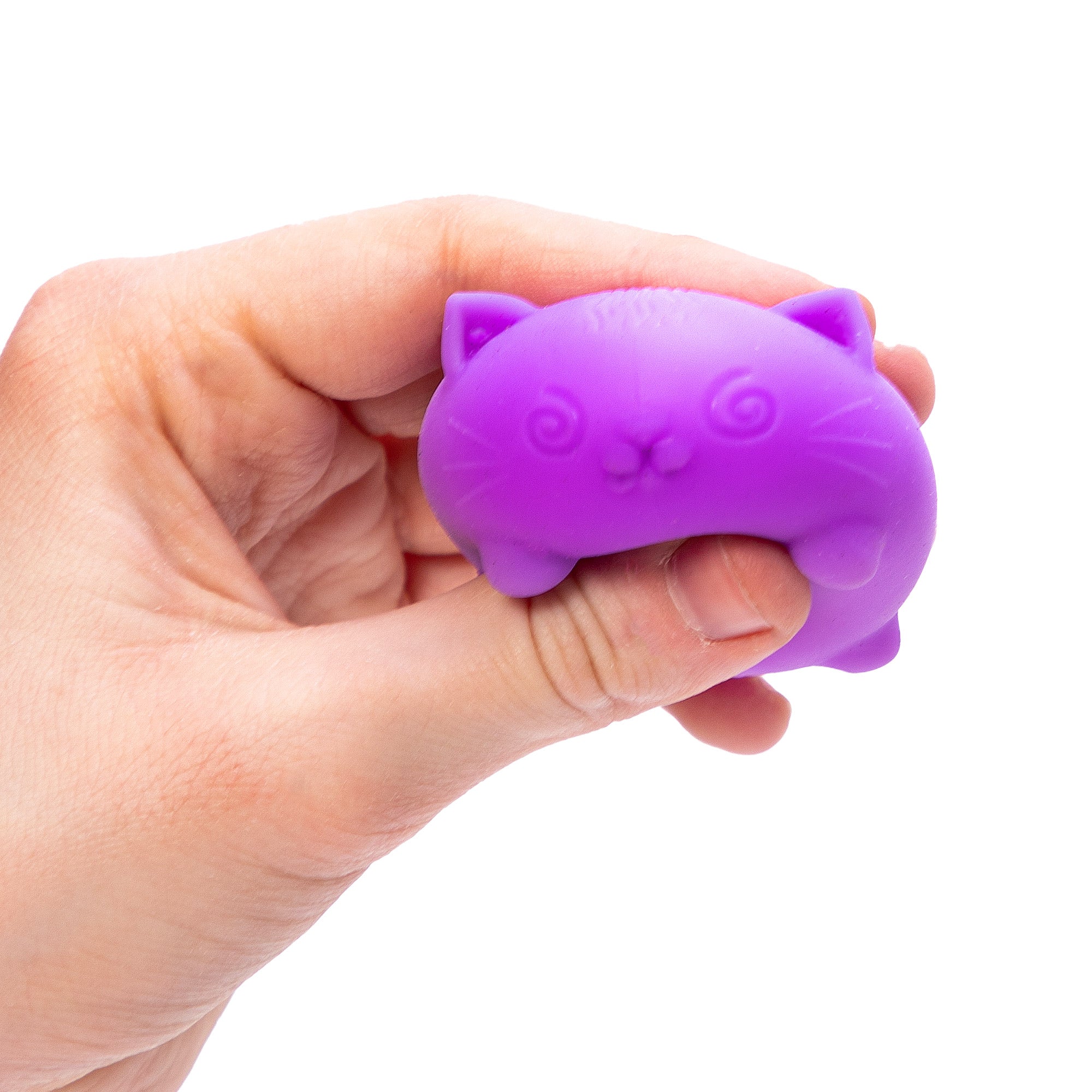 Teenie NeeDoh Cool Cats - Squish Purple