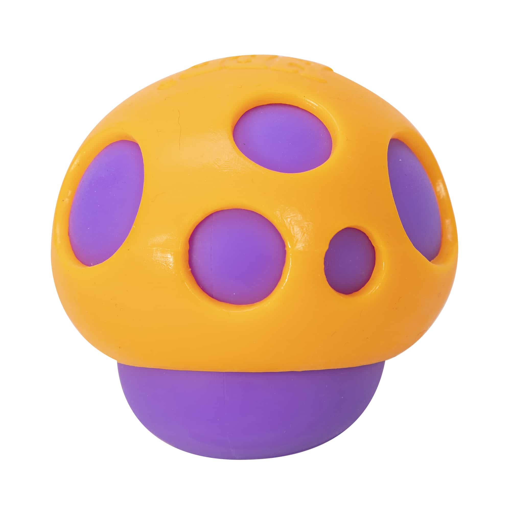 NeeDoh Groovy Shroom - Purple with Orange Top